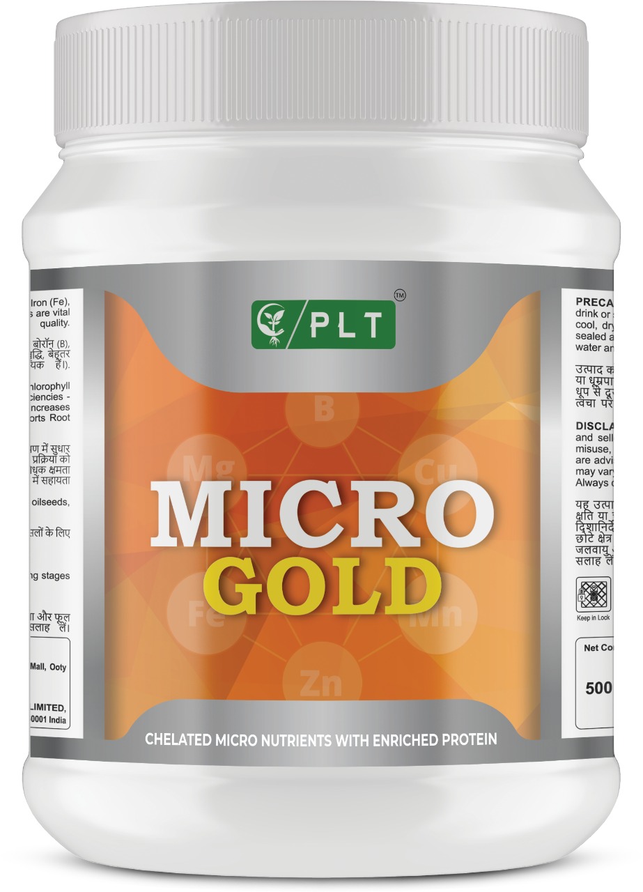 PLT Micro Gold bio-stimulant product