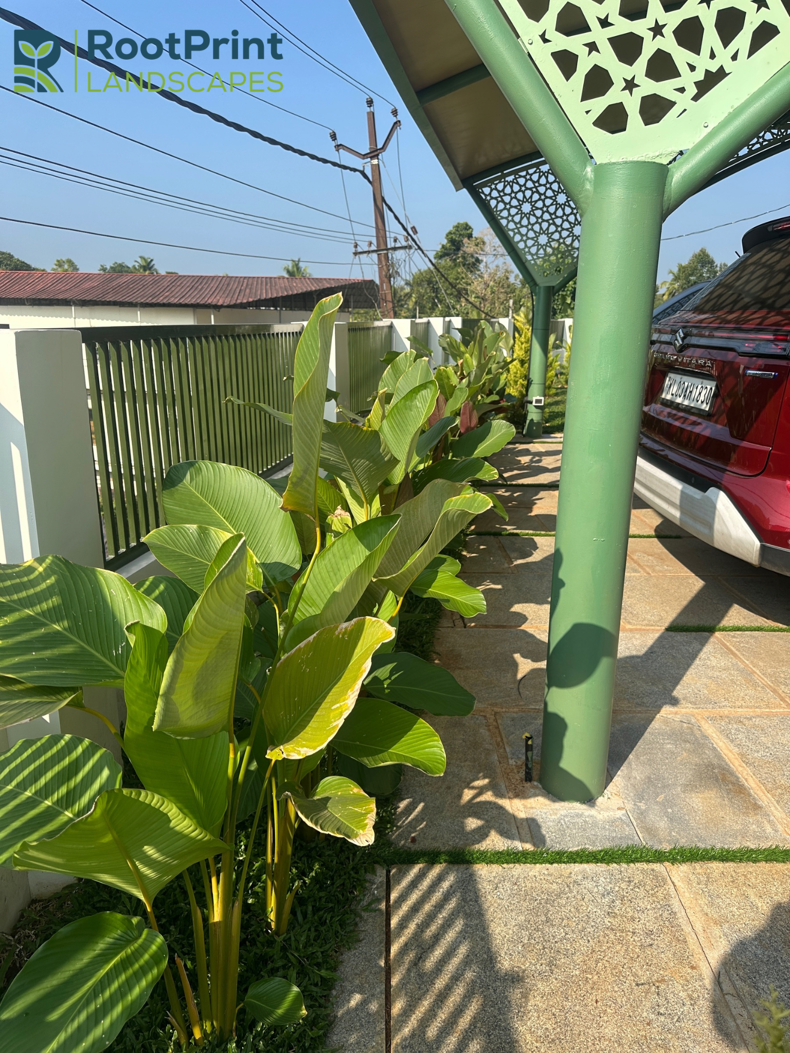 Residential landscape design project by RootPrint Landscapes